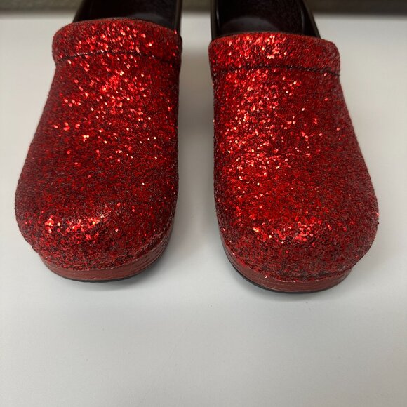 Dansko Professional - Red glitter - Size 39 - Picture 3 of 7